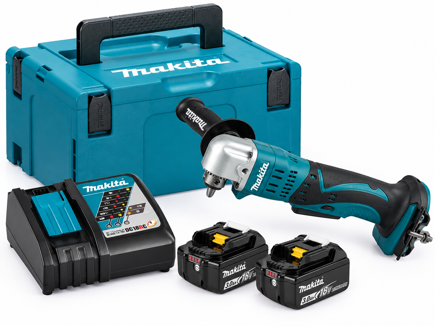 Makita DDA350RFJ Akku-Winkelbohrer 18V